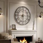 Large Wall Clock for Living Room Kitchen Mantel Decor, 30 Inch Decorat... - Image 2
