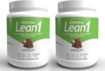 Lean1 Fat Burning Protein Shake, Chocolate Flavor 15-Serving Tubs, 2 P... - Image 2