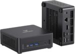 MINISFORUM UM690L Slim Mini PC, AMD Ryzen 9 6900HX Mini Computer (8C/1... - Image 2