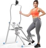 MOMODA Stair Stepper Resistance Adjustable Folding Vertical Climber Ma... - Image 2
