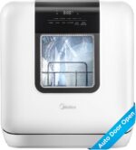 Midea MDC17P2DWW Countertop Dishwasher Moveable with 6L(1.59G) Constructed-i... - Image 2
