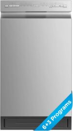 Midea MDF18A1AST Constructed-in Dishwasher with 8 Place Settings, 6 Washing ... - Image 2