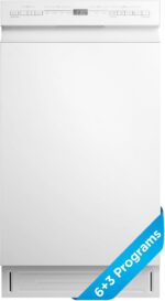 Midea MDF18A1AWW Constructed-in Dishwasher with 8 Place Settings, 6 Washing ... - Image 2