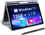 Mini Laptop 8" 2-in-1, Laptop Computer Windows 11, Intel N150(up to 3.... - Image 2
