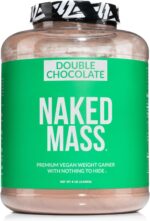 NAKED Vegan Mass - Double Chocolate Weight Gainer - 1,260 Calories, 50... - Image 2