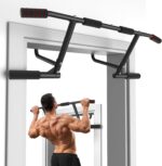ONETWOFIT Pull Up Bar for Doorway, 440 lbs Heavy Duty Upper Body Fitne... - Image 2