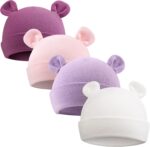 PESAAT New child Hospital Hat 0-12Months Preemie Boys Women Beanie Strong... - Image 2