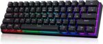 Transportable 60% Mechanical Gaming Keyboard, Wired Keyboard with Blue Swit... - Image 2