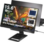 Transportable Monitor, Extremely Slim 15.6 Inch FHD IPS Laptop computer Display screen Extender ... - Image 2