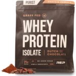 REP Purist Whey Protein Powder, Premium Chocolate Grassfed Isolate, Po... - Image 2