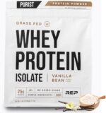 REP Purist Whey Protein Powder, Premium Vanilla Grassfed Isolate, Put up... - Image 2