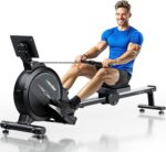 Rowing Machine,Wenoker Magnetic Rower Machine for Residence,350 LB Weight C... - Image 2