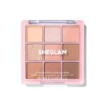 SHEGLAM Eyeshadow Palette 9-Shade Extremely-pigmented Shimmer & Matte Shad... - Image 2