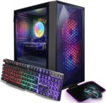 STGAubron Prebuilt Gaming PC Desktop, Radeon RX 550 4G GDDR5, Intel Co... - Image 2