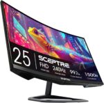 Sceptre New Curved 25-inch Gaming Monitor 240Hz 1500R HDMI x2 DP x2 Bu... - Image 2