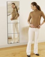 Shatterproof Children Wall Mirror Tiles - 4 Pcs 10"x10" Self-Adhesive Acry... - Image 2