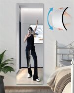 Shatterproof Wall Mirror Full Length for Bedroom, Acrylic Gym Mirrors ... - Image 2