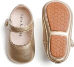 Mushy Sole Child Gown Footwear - Toddler Child Strolling Footwear Moccasinss Rubb... - Image 2