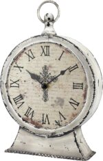 Stonebriar Massive 12 Inch Ornamental Battery Operated Desk Prime Clock w... - Image 2