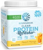 Sunwarrior Clear Protein Powder Plant-Based mostly Water Combine, Vegan and Refre... - Image 2