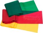 THERABAND Resistance Bands Set, Skilled Non-Latex Elastic Band Fo... - Image 2