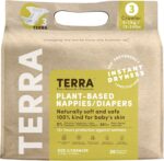 Terra Dimension 3 Diapers: 85% Plant-Primarily based, Extremely-Smooth & Chemical-Free for ... - Image 2