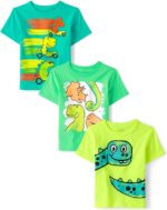The Kids's Place Child Boys' and Toddler Dino Brief Sleeve Graphic ... - Image 2