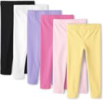 The Children's Place and Toddler Assorted Solid Leggings, Multipacks - Image 2