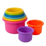 The First Years Stack & Depend Stacking Cups - Colourful Child Stacking W... - Image 2