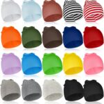 Toulite 20 Pcs Unisex Beanies Child Beanie Gentle Stretchy Cute Child Hats... - Image 2