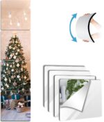 Unbreakable Wall Mirror Full Size,Over the Door Mirror for Bed room,4... - Image 2