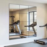 VASUHOME House Fitness center Mirrors 12 Inch x 12PCS, HD Glass Wall Mounted Mirro... - Image 2