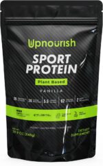 Vegan Sport Protein Powder Vanilla – 30g Plant Based Protein, VELOSITO... - Image 2