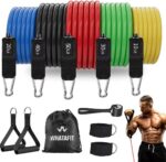 WHATAFIT Resistance Bands, Exercise Bands，Resistance Bands for Working... - Image 2