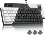 Womier 60% P.c Keyboard Wi-fi with QMK/VIA, Gaming Keyboard High... - Image 2