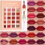evpct 20 Colours Liquid Matte Lipstick Set Lip Stick Stain Packs Matte ... - Image 2
