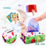 Child Toys 6 to 12 Months - Tissue Field Toy Montessori for Infants 6-12 M... - Image 3