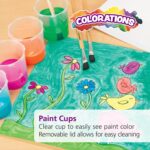 Colorations No-Spill White Lid Tempera Paint Cups for Children Worth Class... - Image 3