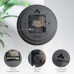 Wall Clock 12 Inches Non-Ticking Wall Clocks Battery Operated Giant Ea... - Image 4