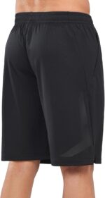 NORTHYARD Males's 10" Athletic Basketball Shorts with Zipper Pockets Qui... - Image 4