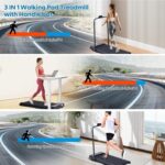 Treadmill with Handles, Folding Foldable Electrical Treadmills for House ... - Image 3