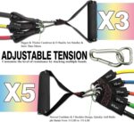 TheFitLife Resistance Bands with Handles - Designed for American Physique ... - Image 3