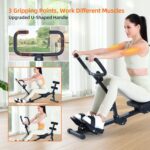 Sportneer Rower Machine for Dwelling Foldable Hydraulic Rowing Machine wit... - Image 6