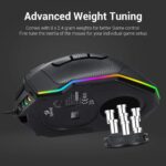 Redragon M801 Gaming Mouse, RGB PC Gaming Mouse MMO with 9 Programmabl... - Image 4