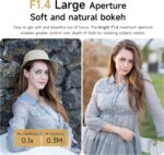 VILTROX 23mm F1.4 AF Lens for Sony E Mount, Huge Angle F/1.4 Massive Ape... - Image 4