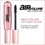L'Oreal Paris Make-up Air Quantity Mega Mascara, Light-weight & Lengthy-lasti... - Image 5