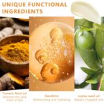 Turmeric Lip Balm for Darkish Lips with Turmeric Oil, Darkish Lips Therapy... - Image 5