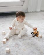 MON CHOU Natural Cotton Child Pajamas - Extremely Tender Child Footie Pajamas ... - Image 7