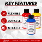 Angelus Acrylic Leather-based Paint for Sneakers, Sneakers, Leather-based, Canvas, Fu... - Image 3