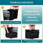 Kigley 6 Seats Folding Soccer Bench Chair Transportable Staff Sports activities Sidelin... - Image 6